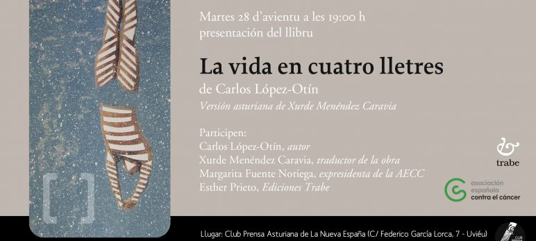Presentación n’Uviéu de «La vida en cuatro lletres» de Carlos López-Otín